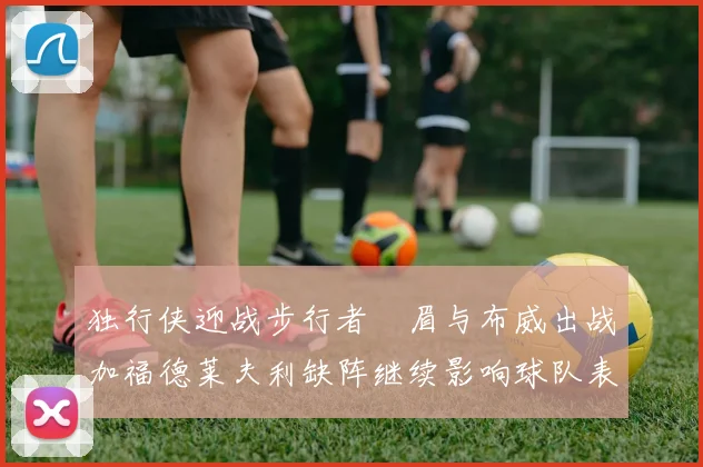 独行侠迎战步行者濃眉与布威出战加福德莱夫利缺阵继续影响球队表现